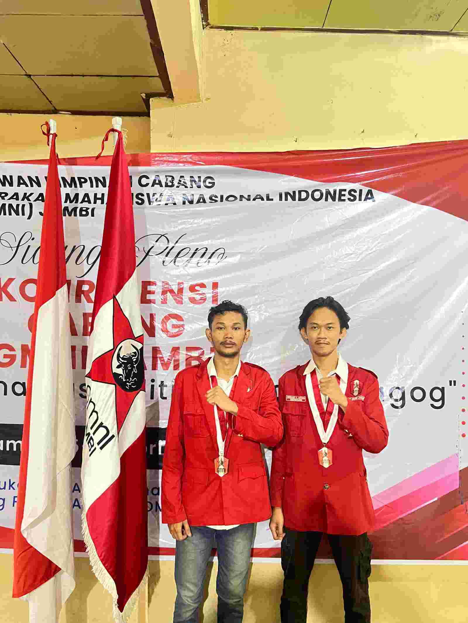 KONFERCAB GMNI JAMBI, LUDWIG SYARIF DAN MUHTADIN HAQ TERPILIH PIMPIN GMNI JAMBI.