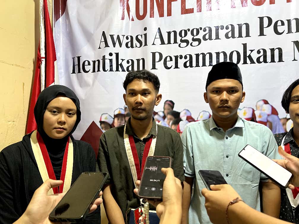 Konferensi Pers GMNI Jambi, Nyatakan Sikap Tegas Perangi Kasus Korupsi