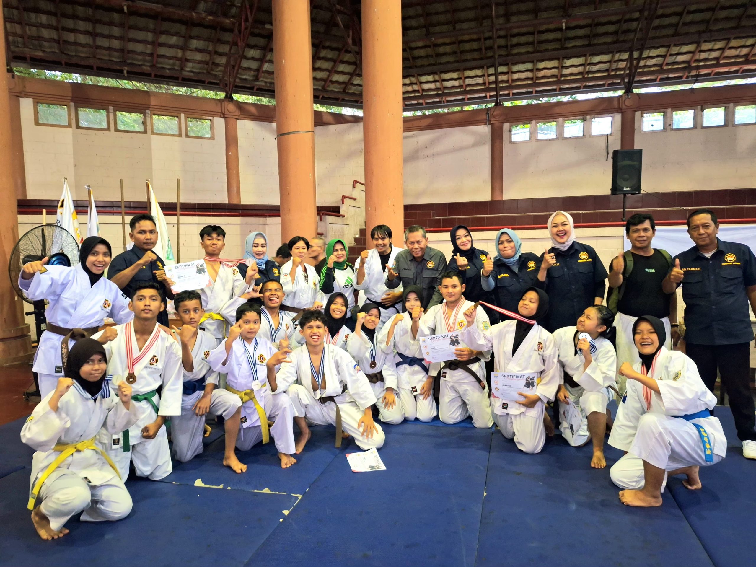 Dominasi Mutlak! Kota Jambi Kunci Juara Umum Kejurprov Kempo 2025, Ketua KONI Antoni Gumay Beri Apresiasi Khusus