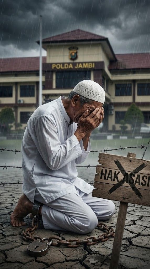 “Surat Terbuka untuk Pak Kapolda: Lihatlah Kakek Ini, Beliau Ayah dan Kakek Kami yang Diperlakukan Tanpa Rasa Iba”
