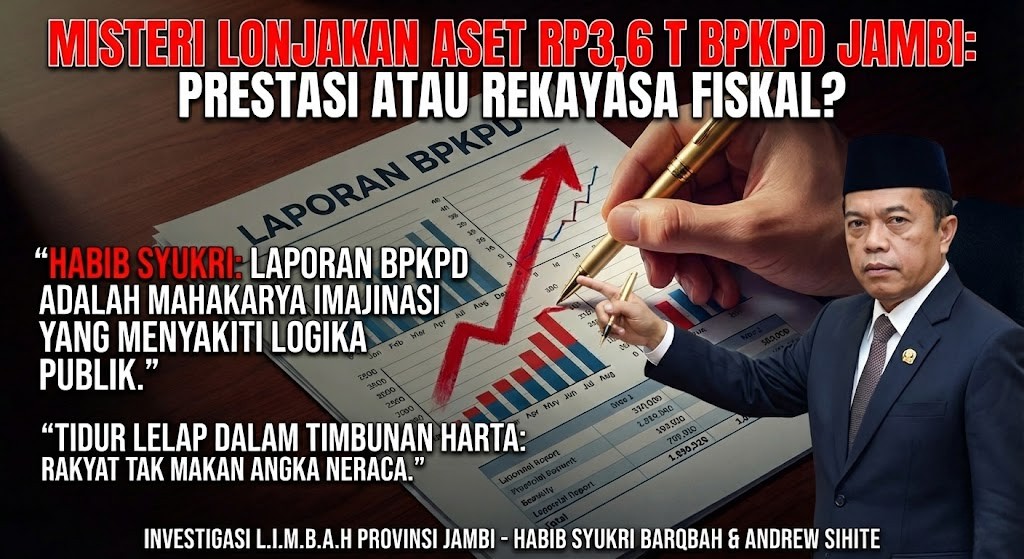 “Tidur Lelap dalam Timbunan Harta: Habib Syukri Ingatkan BPKPD Bahwa Rakyat Tak Makan Angka Neraca.”
