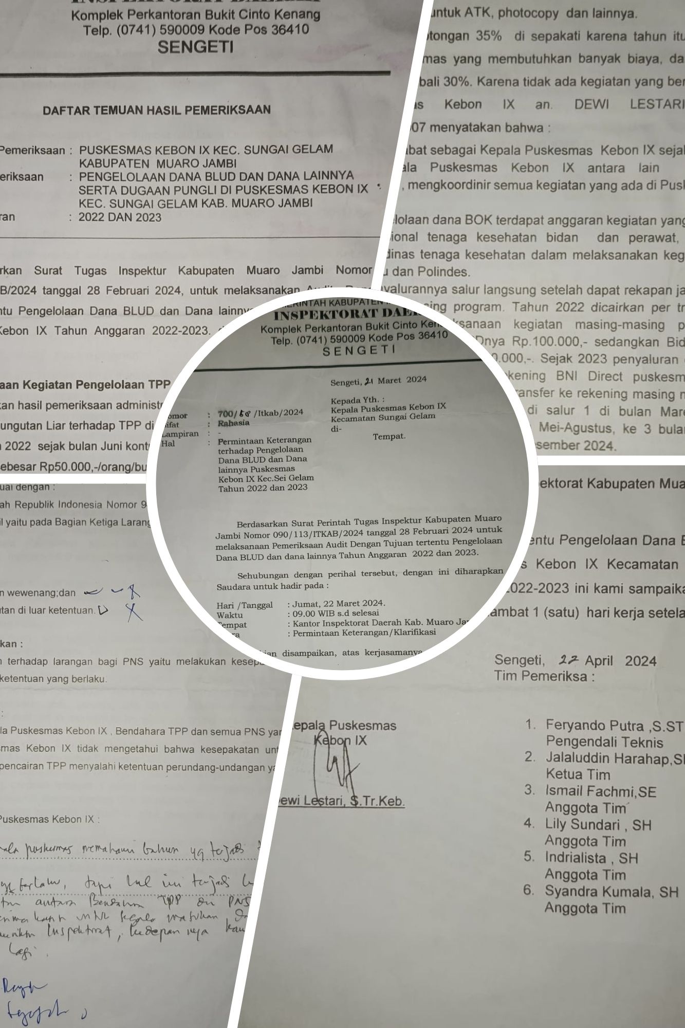 Menyelamatkan Sang Mahkota, Mengorbankan Sang Prajurit: Elegi Dana BOK Puskesmas kebon IX  Muaro Jambi