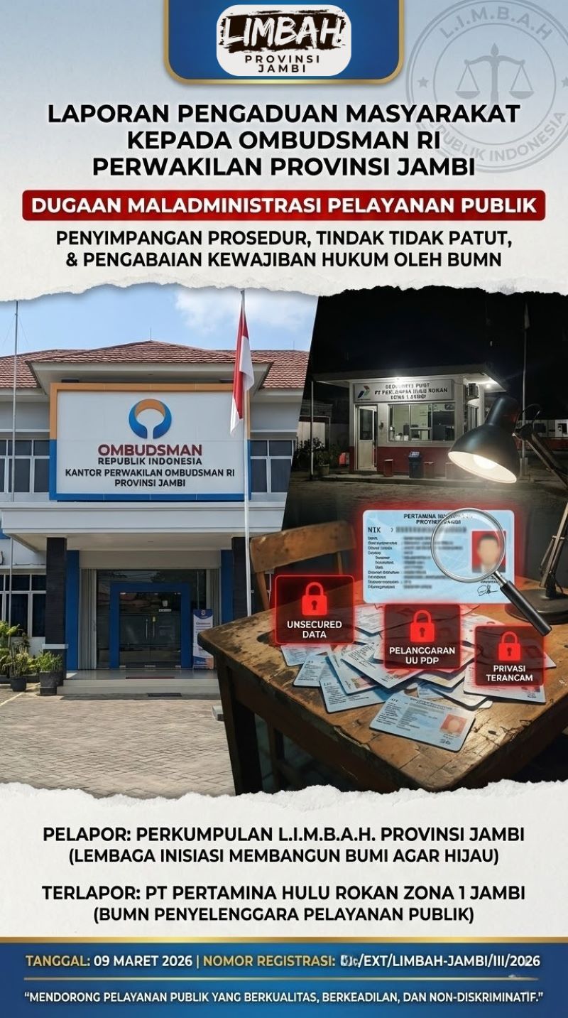 Habib Syukri Sentil Keras ‘SOP Purba’ Pertamina Jambi: Laporan Resmi Sudah di Meja Menteri, Polda, dan Ombudsman, Tunggu Apa Lagi?