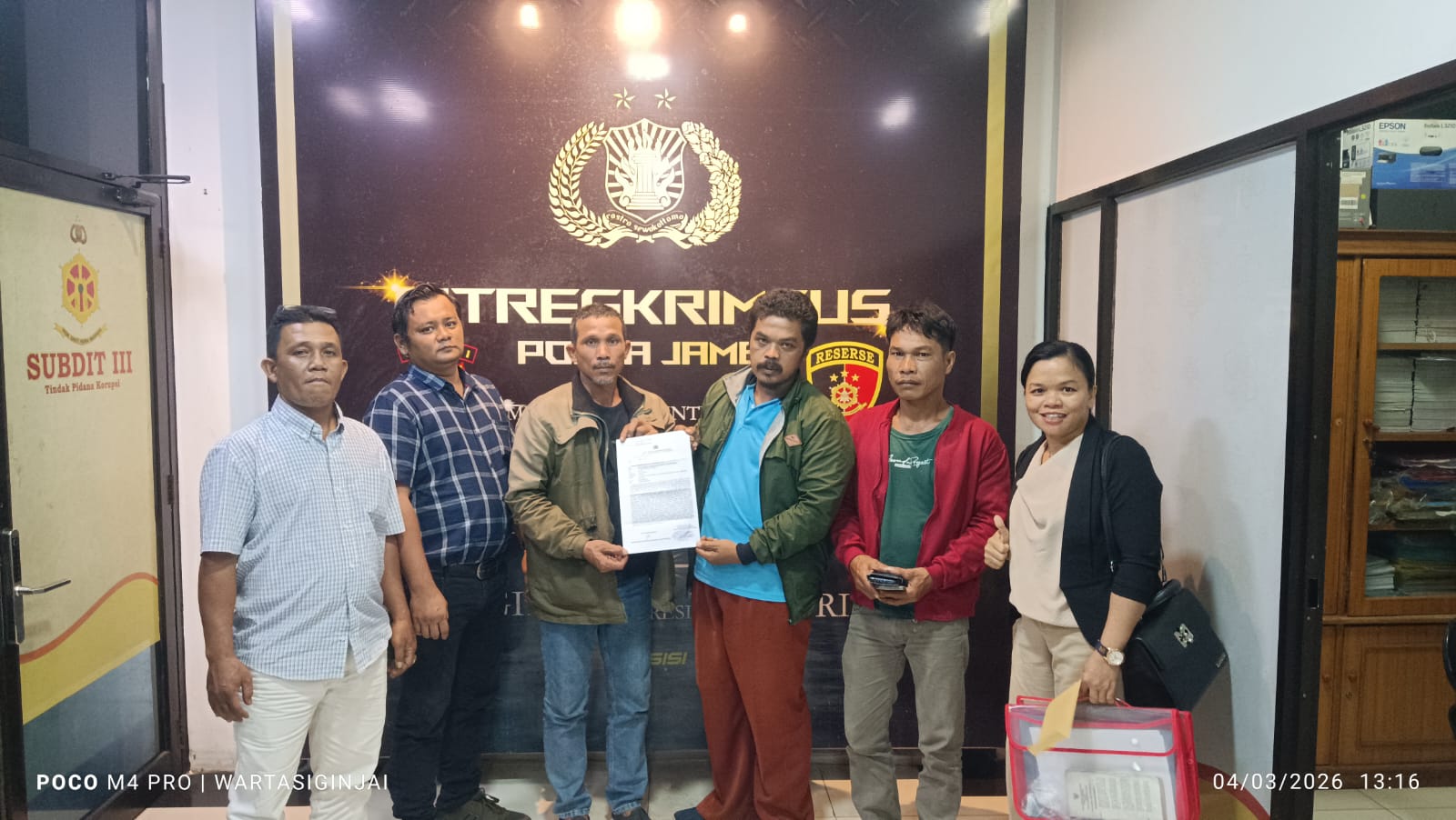 GEGER! SKANDAL ‘UNION BUSTING’ DI TUBUH BUMN: Buruh Diintimidasi di Pos Satpam, Advokat Masta Aritonang Resmi Seret Manajemen PTPN IV ke Polda Jambi