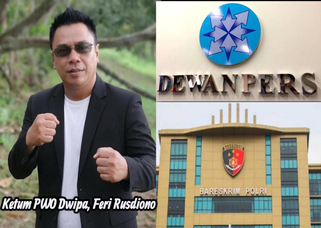 PWO Dwipa Kutuk Keras OTT Setingan terhadap Wartawan Amir, Kaitkan MOU Dewan Pers-Polri