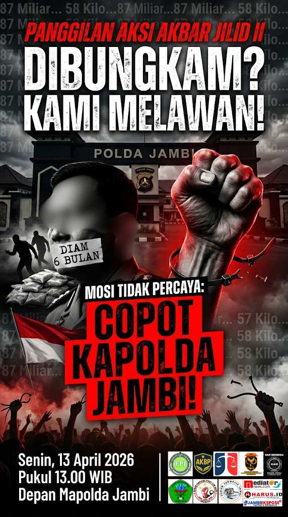 BUNGKAM DAN BERSEMBUNYI DI BALIK KURSI EMPUK: HABIB SYUKRI DAN KETUA AKBP RESMI SERET KAPOLDA JAMBI KE KOMISI III DPR RI!