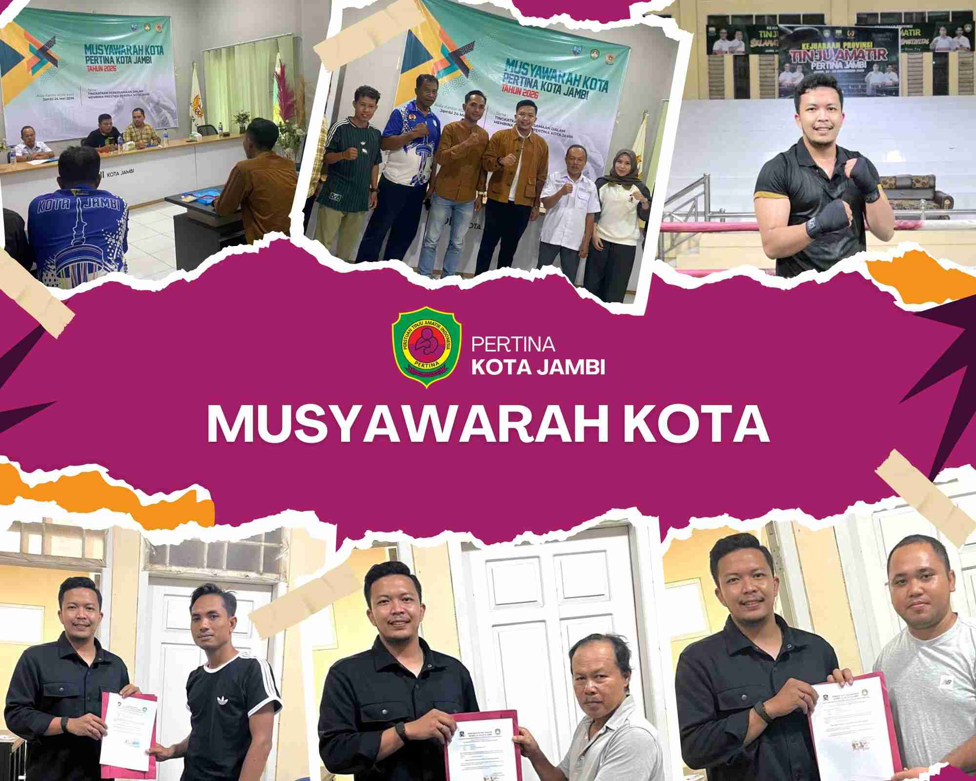 Muskot Sukses Digelar, Revku Ramandhanu Bawa Misi Kebersamaan Majukan Tinju Jambi
