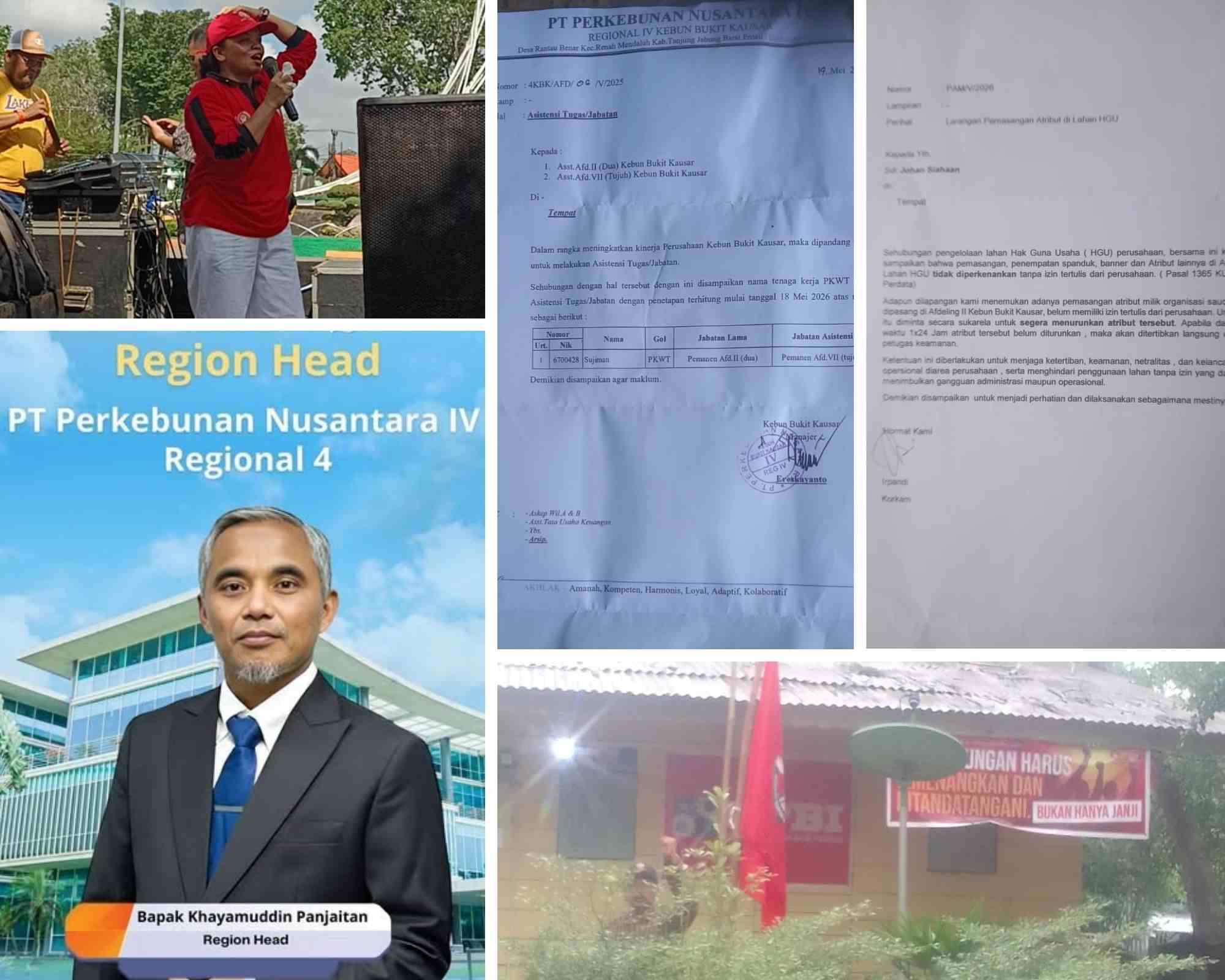 IRONI ‘AKHLAK’ BUMN: Tolak Turunkan Bendera Serikat, Sekretaris F-SERBUK ‘Disingkirkan’ via Surat Mutasi Cacat Administrasi, Menteri BUMN Didesak Copot Direksi PTPN IV!