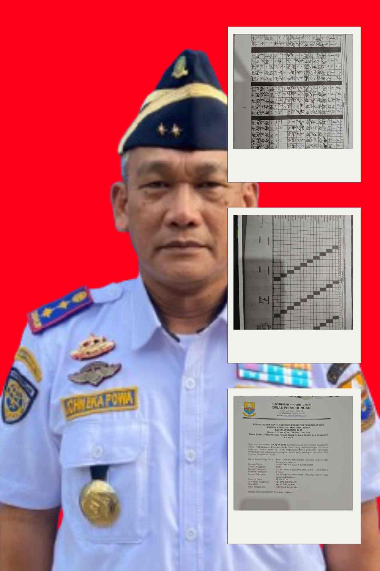 Panik Disomasi L.I.M.B.A.H., Dishub Jambi Mendadak Cairkan Gaji Honorer. Giliran Skandal HPS “10 Perak” dan BRT 1 Miliar Siap Dilaporkan ke KEJATI dan POLDA Jambi