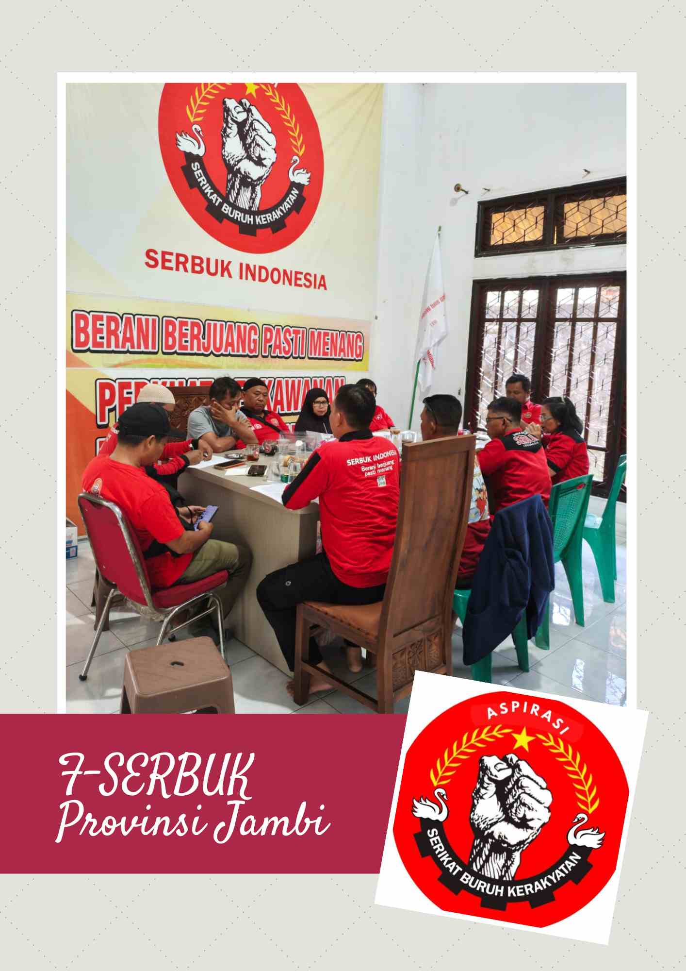 Tinggalkan Cara Lama! F-SERBUK Jambi Senjatai Buruh dengan Pemahaman Hukum Lewat Pelatihan Estafet.