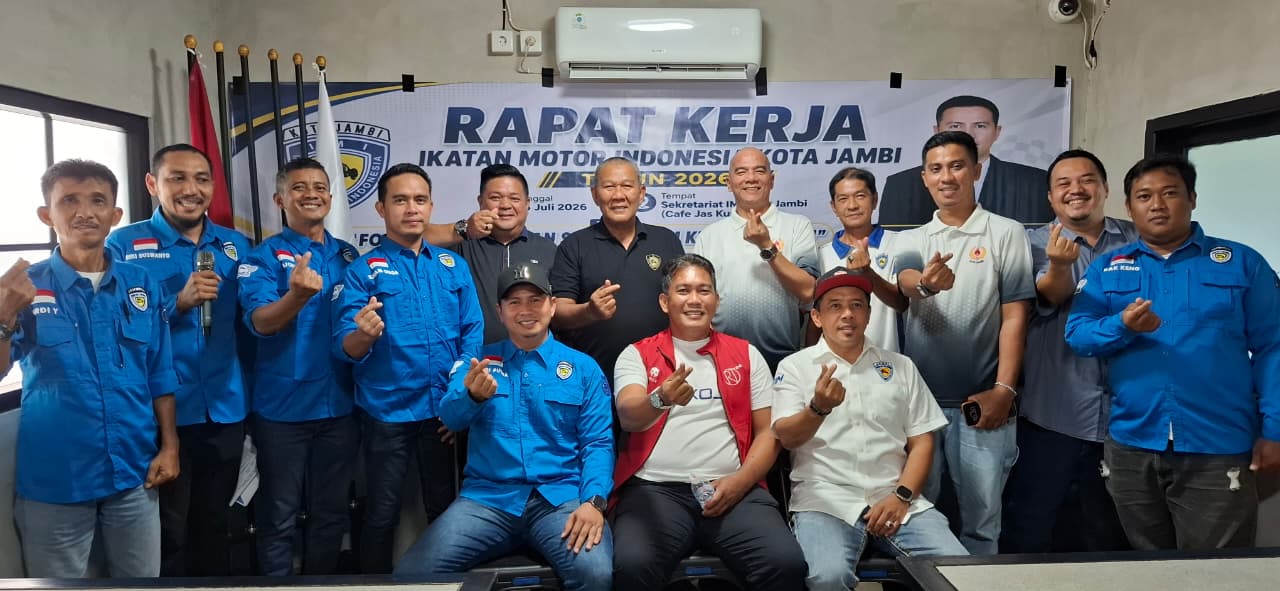 Hadiri Raker IMI Kota Jambi, Ketua KONI Apresiasi Suksesnya Event Otomotif 2025