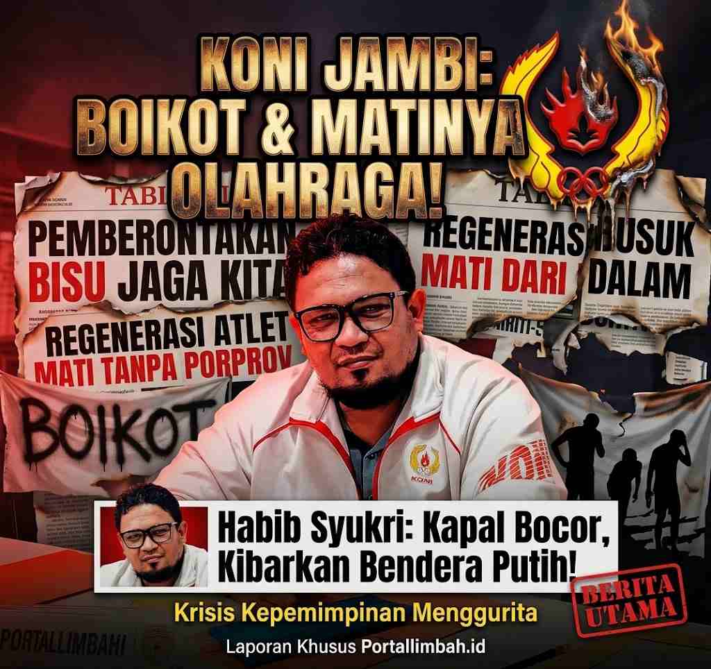 PEMBERONTAKAN BISU DI JANTUNG KONI JAMBI: CABOR MENGHILANG, REGENERASI ATLET MATI TANPA PORPROV